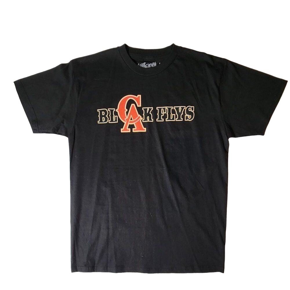 Black Flys Limited Run Graphic Tee Large